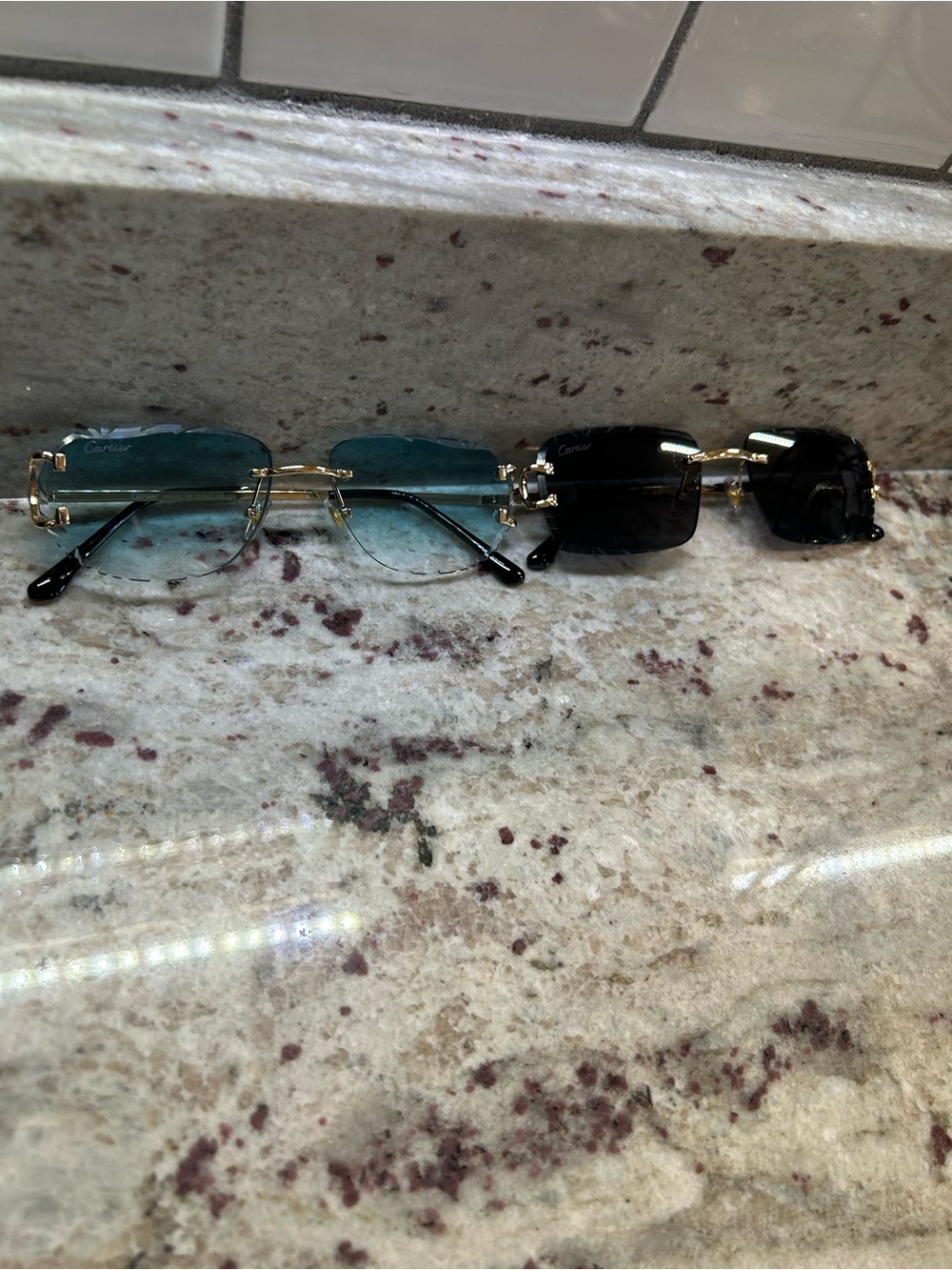 🕶️ Trendy Rimless Fashion Glasses